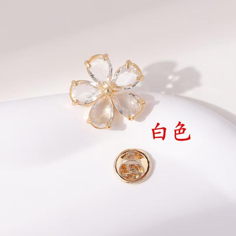 Men's Suit Brooch Groom Wedding Collar Flower Korean Version Wedding Collar Pin Suit Pin Brooch Simple Badge Accessories