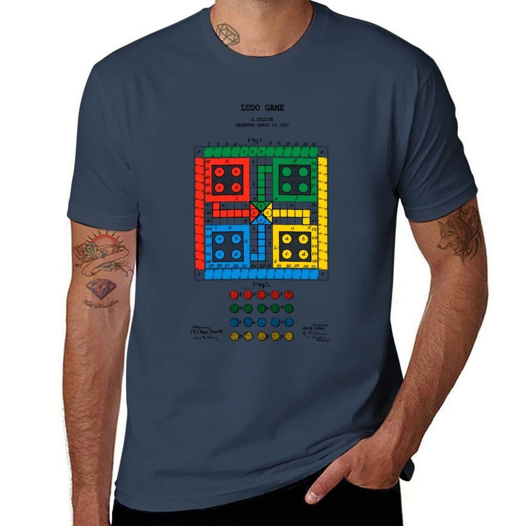 Ludo Game TShirt Worker Basic Short Sleeve Tee