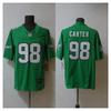 Philadelphia Eagles NFL Fotbalový dres Pánský Retro Styl Týmový Uniforma Košile Oblečení pro Fanoušky Den Zápasu
