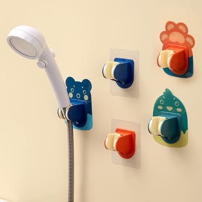 Duschkopfhalterung Stanzfrei Duschkopf Wandmontagehalterung Silikon-Saugknopf Kein Bohren erforderlich für Marmor Glas Keramik