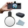 Smartphone Camera Mirror Reflection Clip Portable Mobile Phone Camera Mirror Clip Phone Rear Selfie Mirror Accessories