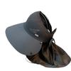 Adjustable Brim Sun Hat Women Summer Outdoor Riding Neck Guard Fisherman Hat