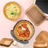 Premium Air Fryer Silicone Oil Paper Food-grade Heat-resistant Baking Sheets For Air Fryer And Oven Of 100)