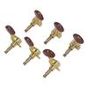 Guitar String Tuning Keys Pegs Machine Heads Locking Tuners 3R 3L Beveled Closed Oval