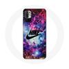Case for Xiaomi Poco M3 Pro Nike Colorful Space Logo