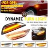 1Pair Dynamic Led Side Marker Flowing Turn Signal Sequential Blinker Lamp For Opel Mokka X Chevrolet Trax 2013- Buick Encore