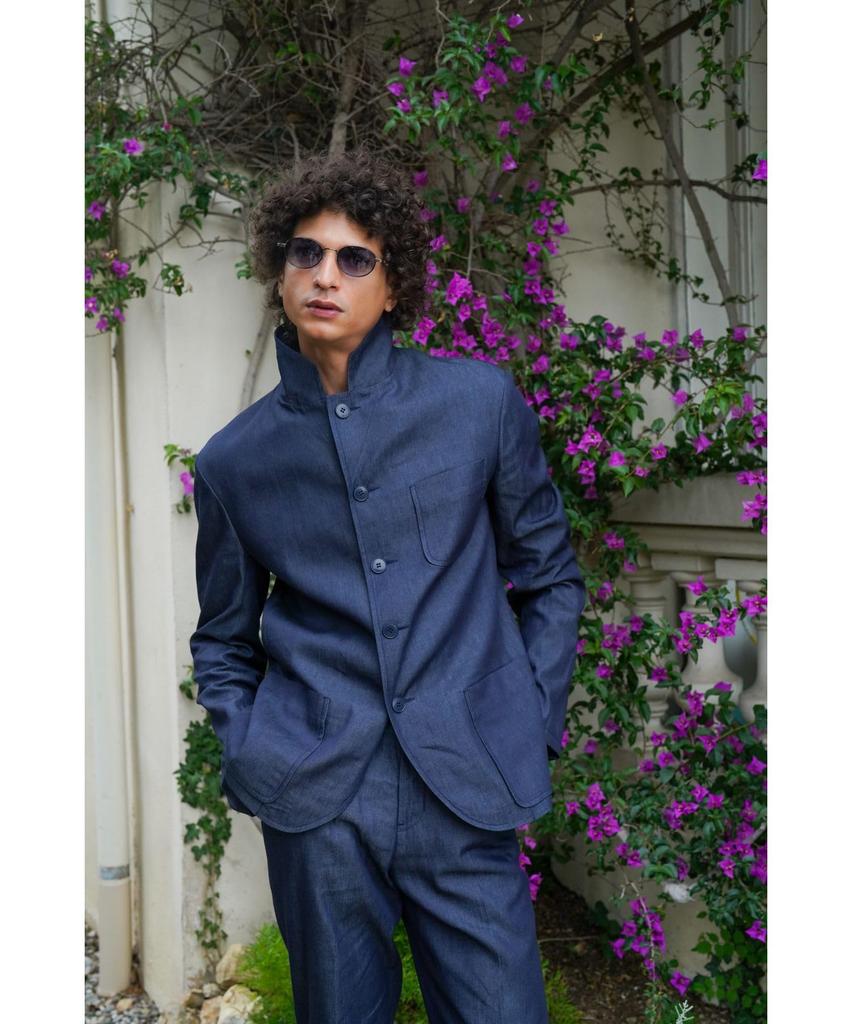 [agnes B.] Reversible Leather Belt CU01 CEINTURE Men's 80 Black