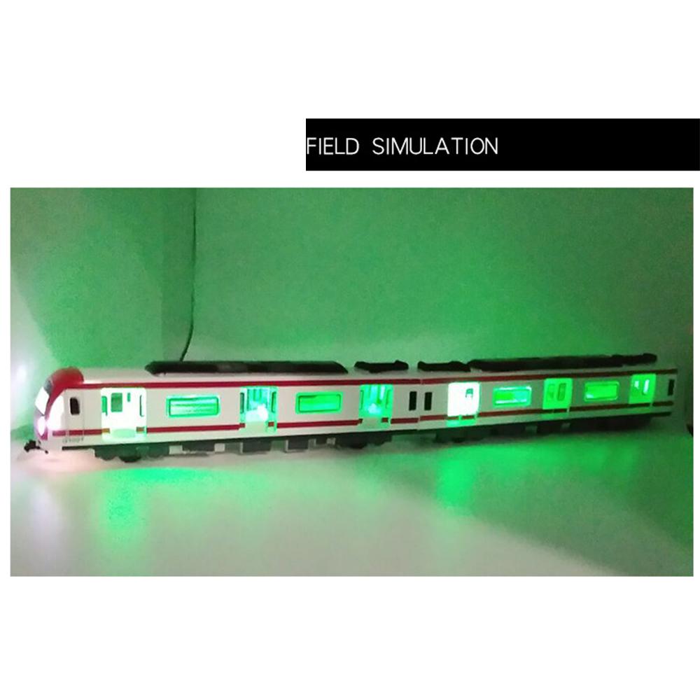 1/87 G1001 High-speed Metro Train Pull Back Connection Vehicle Model Kids Vehicle Children's Toy