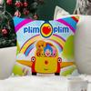 Cartoon Plim Plim Christmas Fashion Decorative Pillowcase Throw Cover Pillow Case Cushion For Living Room Square Home Decor