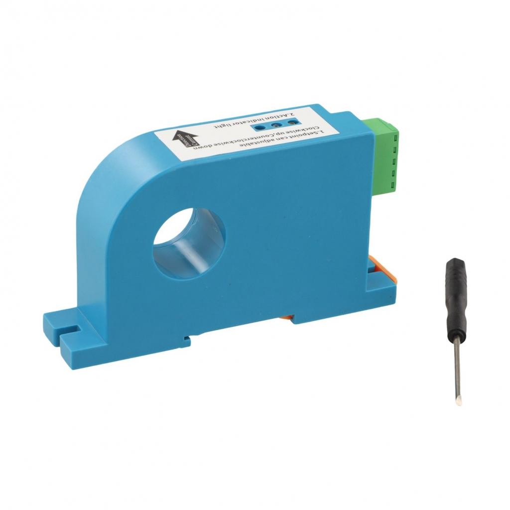 DC Current Monitoring Switch with Adjustable Delay Settings and Indicator