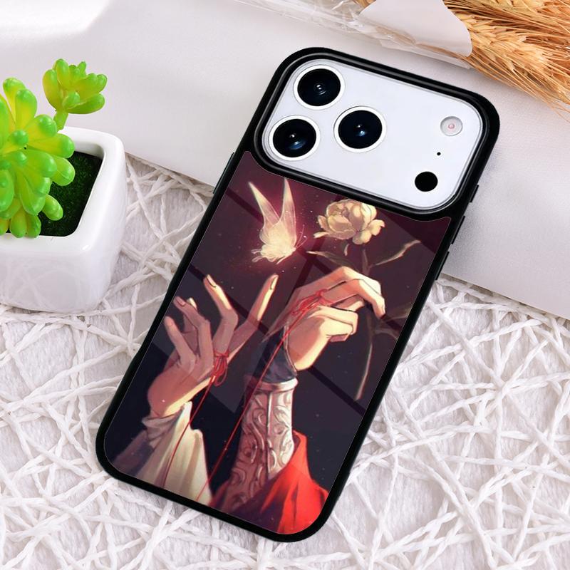 

Tian Guan Ci Fu Shockproof Phone Case for iPhone 17 Air 16e 15 11 12 14 13 Pro Max Cover Coque iPhone 15 Plus
