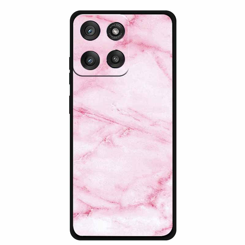 For Motorola Edge 60 Stylus Case Marble Painted Silicone Back Cover Case for Edge 60 Stylus Case Back Coque Edge 60 Stylus Cases