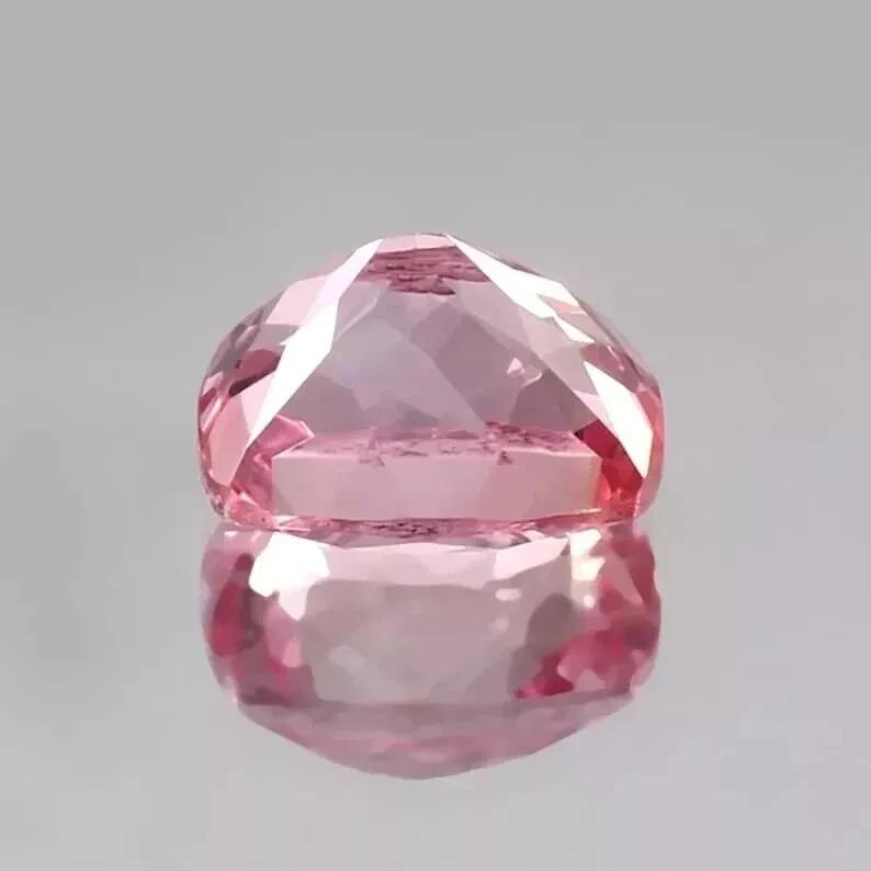 Natural Awesome Pink Morganite Cushion 12x9 Mm Fabulous Certified Gemstone