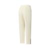 Fila Golf Series Fashion Trendy Casual Comfortable Versatile Elastic Straight Leg Knit Sports Pants Women Pants Asparagus-White A11W545613FIV