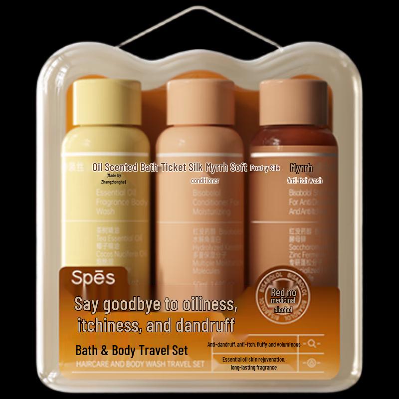 Spes Bisabolol Oily Scalp Refresh & Volume 3-in-1 Travel Set