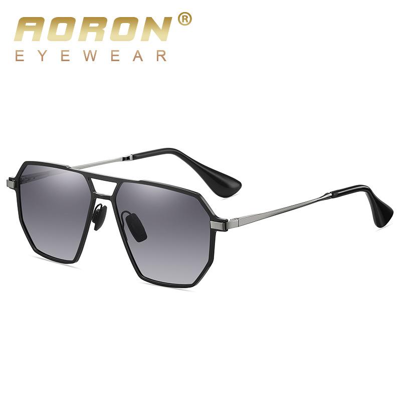 

aoron Мужские поляризационные солнцезащитные очки с изменяющими цвет линзами для ночного видения, очки для водителя