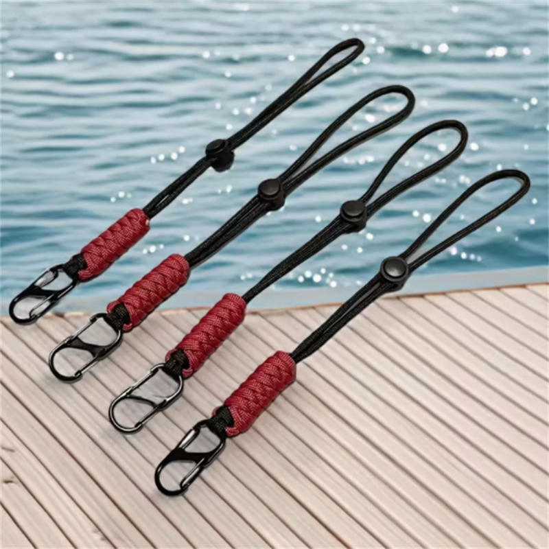 1Pcs/Pack Creative Simple Color Blocked Braided Rope Anti Lost Keychain Backpack Hanging Accessories Car Keychain Hanging Rope