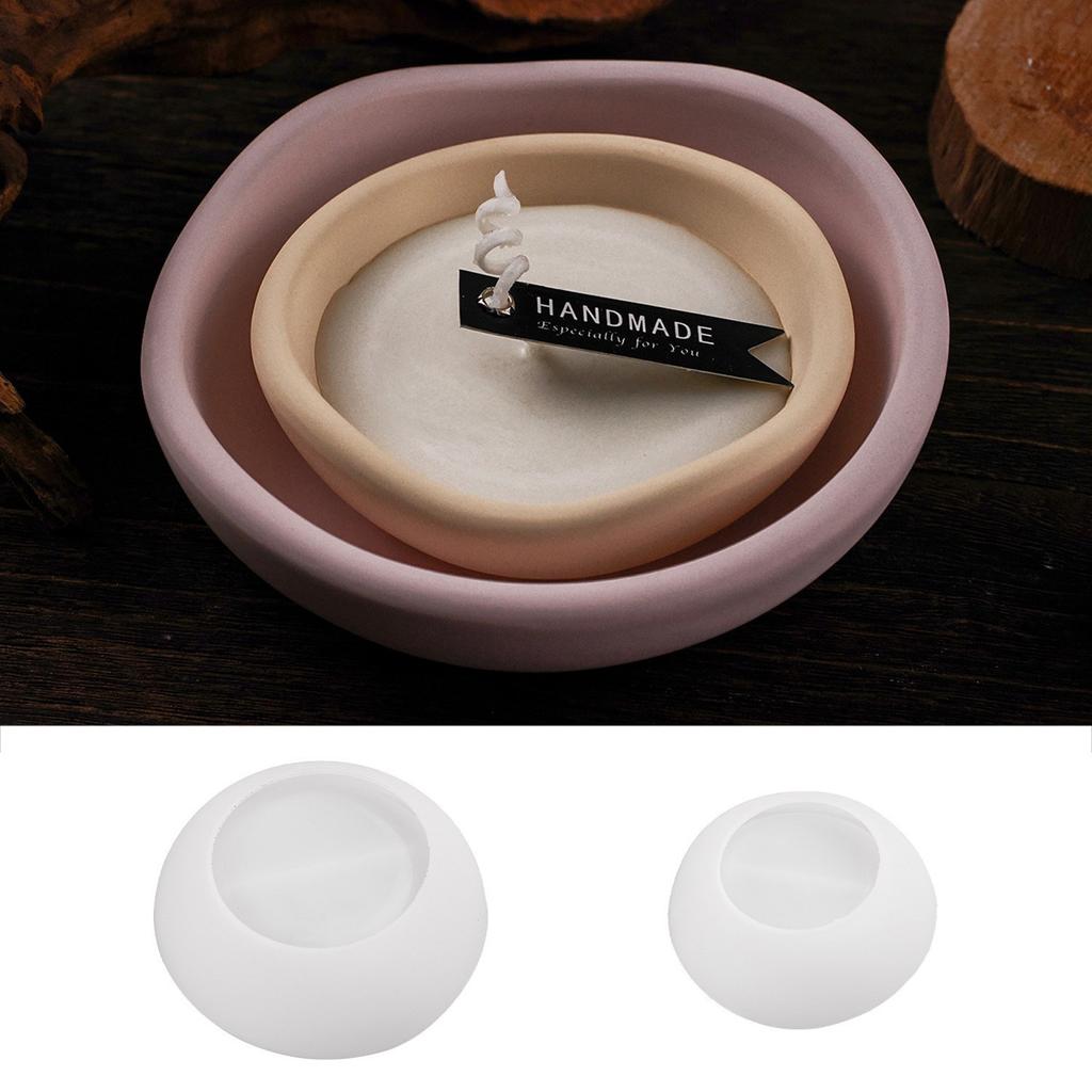 Artistic Irregular Shape Silicone Mold Hand-Making Bowl Mould Suitable for Enthusiasts to Create Resin Bowls and Trays