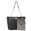 Stylish Big Bags Set For Women Featuring Embroidered Large Capacity Shoulder Bags In Elegant White Black Brown And Apricot Colors