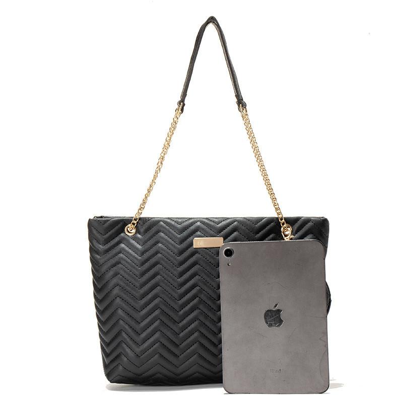 Stylish Big Bags Set For Women Featuring Embroidered Large Capacity Shoulder Bags In Elegant White Black Brown And Apricot Colors