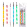 5pcs/set Double Headed Nail Dot Pen For Nails Art Decoration Acrylic Rhinestone Diamond Nail Dotting Tool