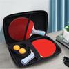 Hard Table Tennis Paddle Case EVA Table Tennis Bat Bag Table Tennis Racket Case  Racket Storage Bag