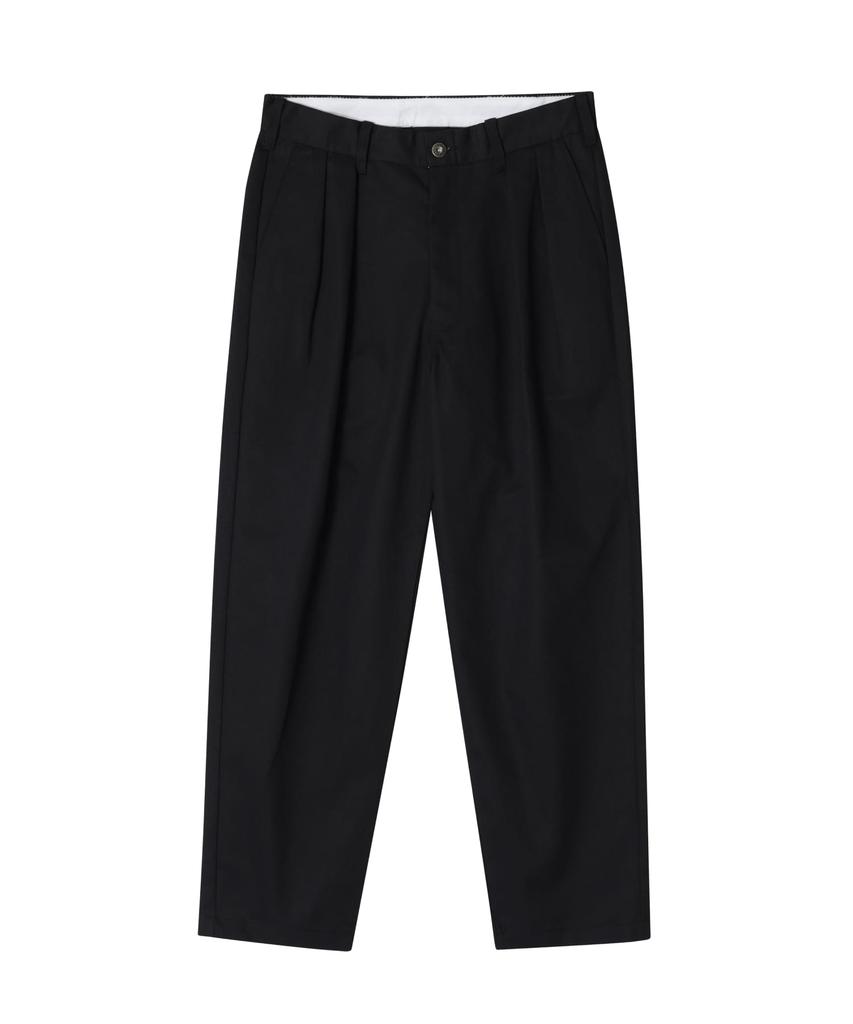 Yunibeosyeolobeolol [Jp Heritage Line] Relax Pants Ht-02 Black