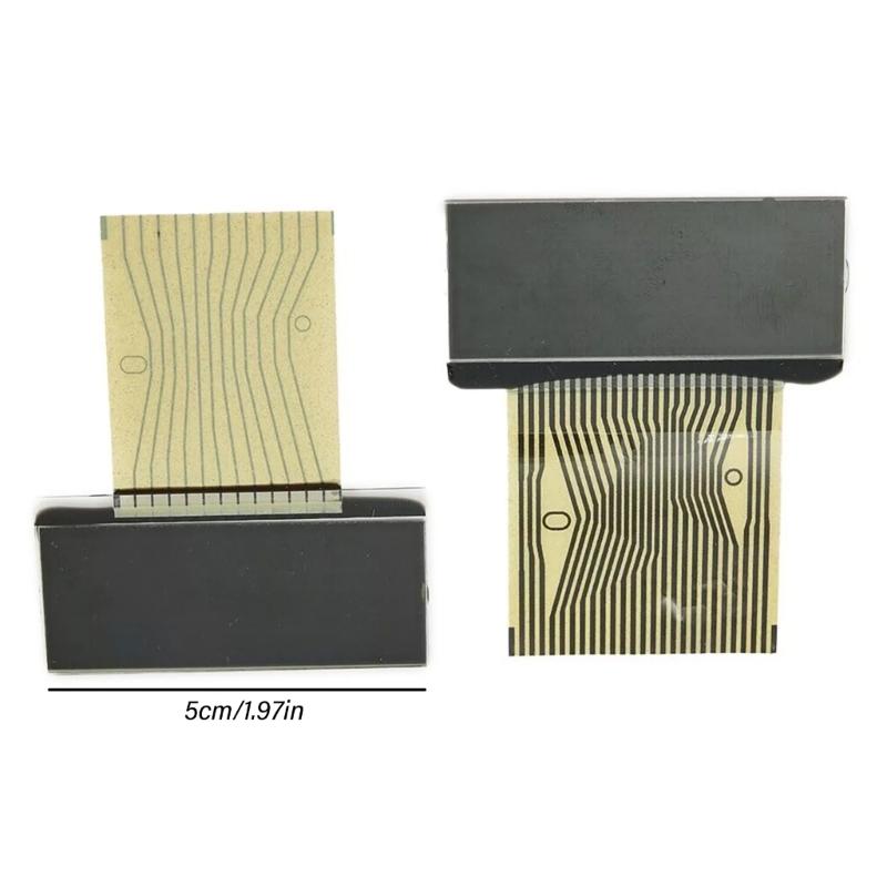 Pantalla LCD Doble Cara para Coche Pantalla de Información del Aire Acondicionado para W210 W208 W202 R170 Panel de Instrumentos del Salpicadero Reparación