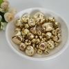 Light Gold Cross Bell Christmas Wreath Decoration