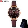 CURREN Women Watch Top Brand Luxury Blue Female Waterproof Clock Stainless Steel Bracelet Fashion Simple Ladies Wristwatch 9081