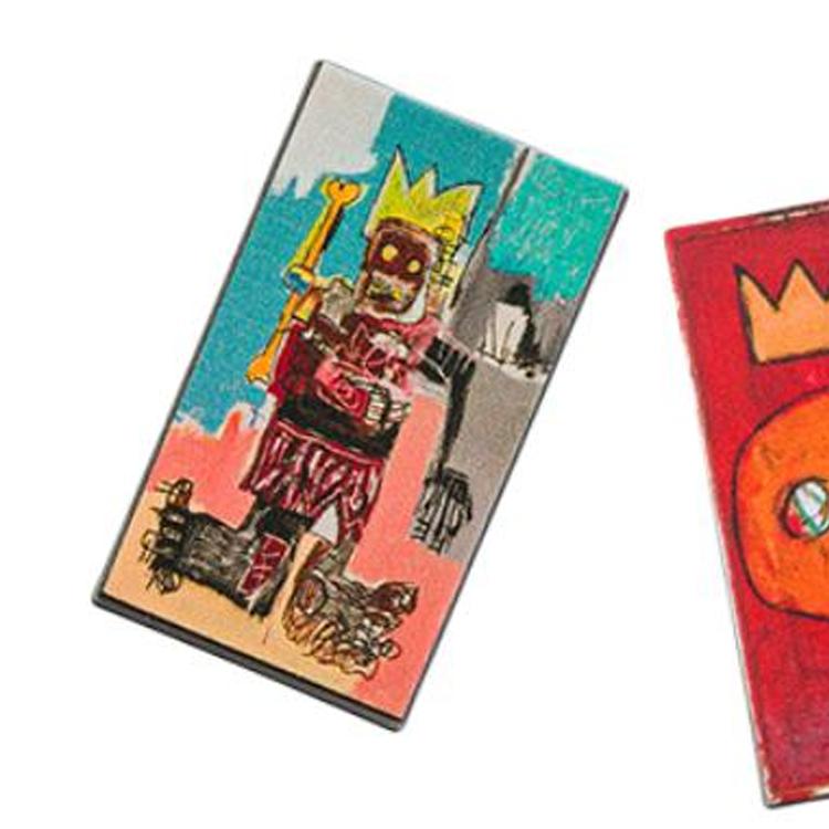 Crocs PVC ZincAlloy Shoe Accessories Unisex Basquiat Five Piece Set