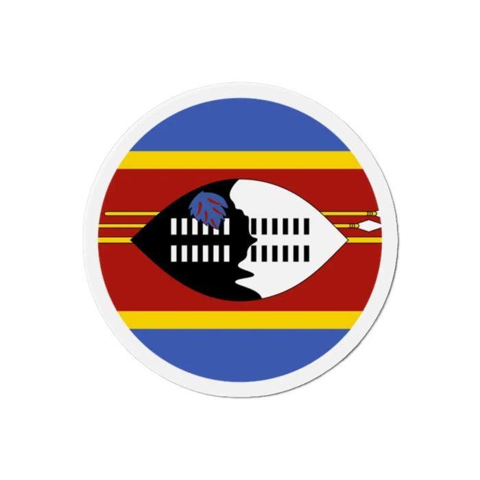 Aimant Rond - Eswatini - 7 Cm - 50 Pièces - Multicolore - Mixte