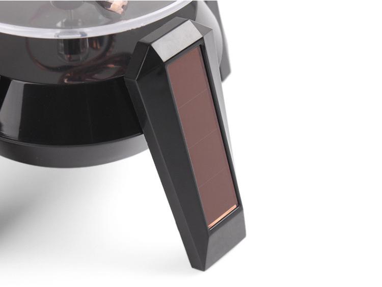 Solar-Powered Rotating Display Stand for Jewelry and Ornaments