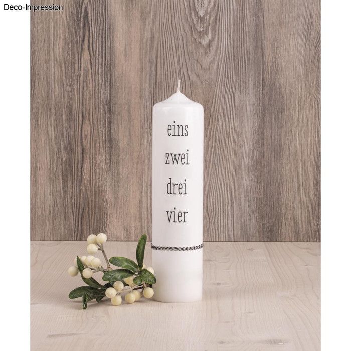 Film transfert Chiffres de l'avent, 1 - 4, Chiffres 1,5 - 3cm , 1feuille