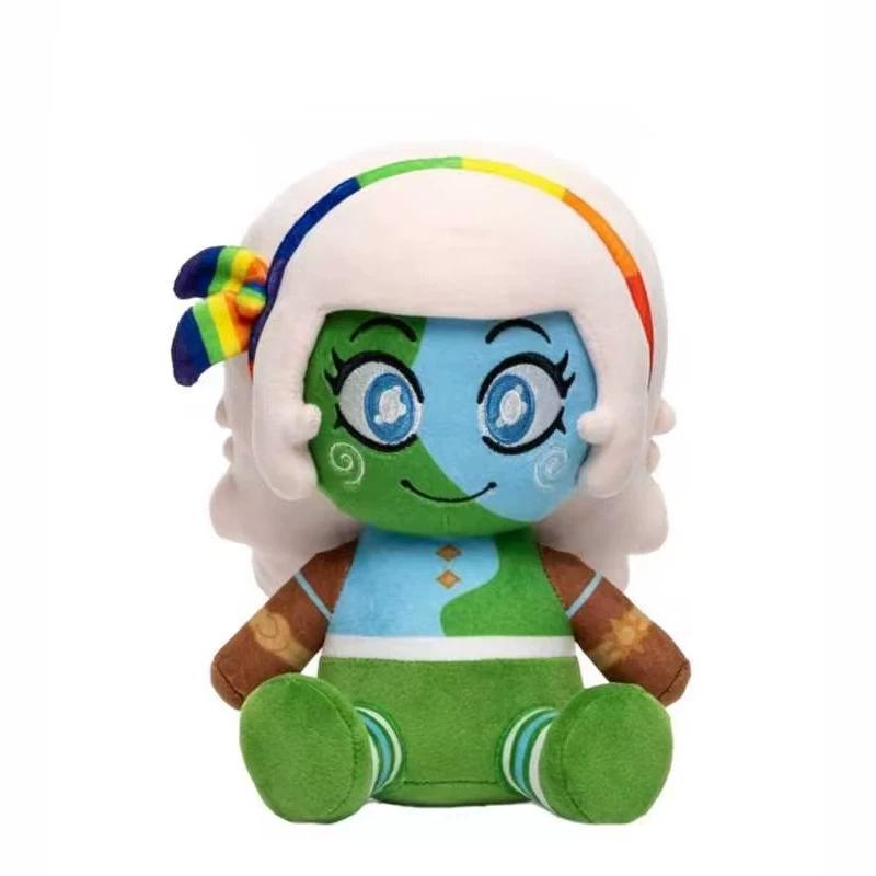 Halloween Plüschtier Erde Plüschtier Lila Mondtropfen Kuscheltier Weiches Kissen Niedliches Geschenk Lila Planet Feiertagsdeko