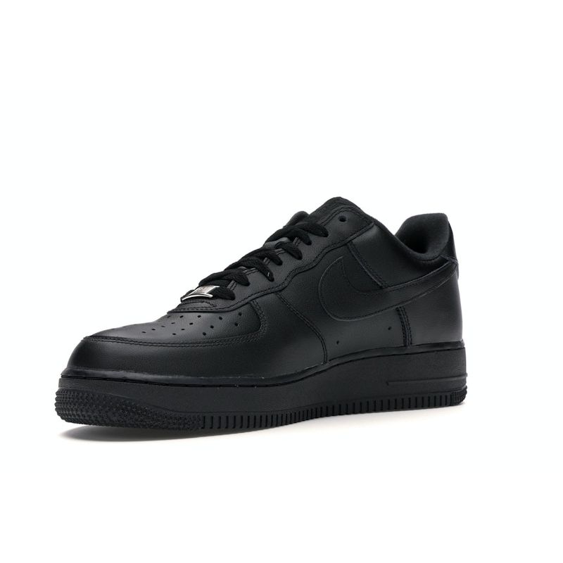 Nike Supreme x Air Force 1 Low Box Logo - Schwarze Unisex-Sneaker CU9225-001