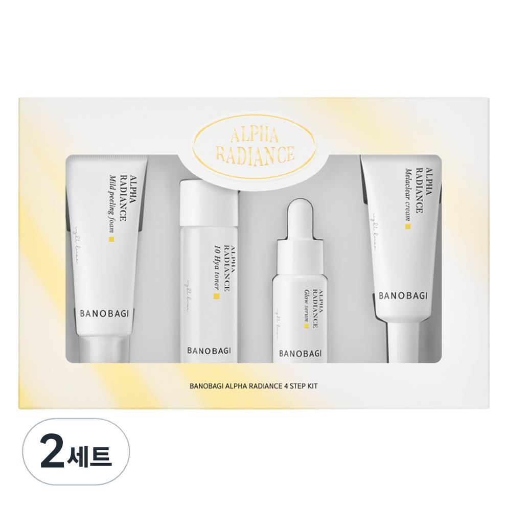 Banobagi Alpha Radiance 4-Step Kit Set, 2 Sets