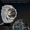 DK67 Men Smart Watch 1.5inch Large Screen BT Call Heart Monitor Outdoor Sports Fitness Tracker Wireless Charging Smartwatch