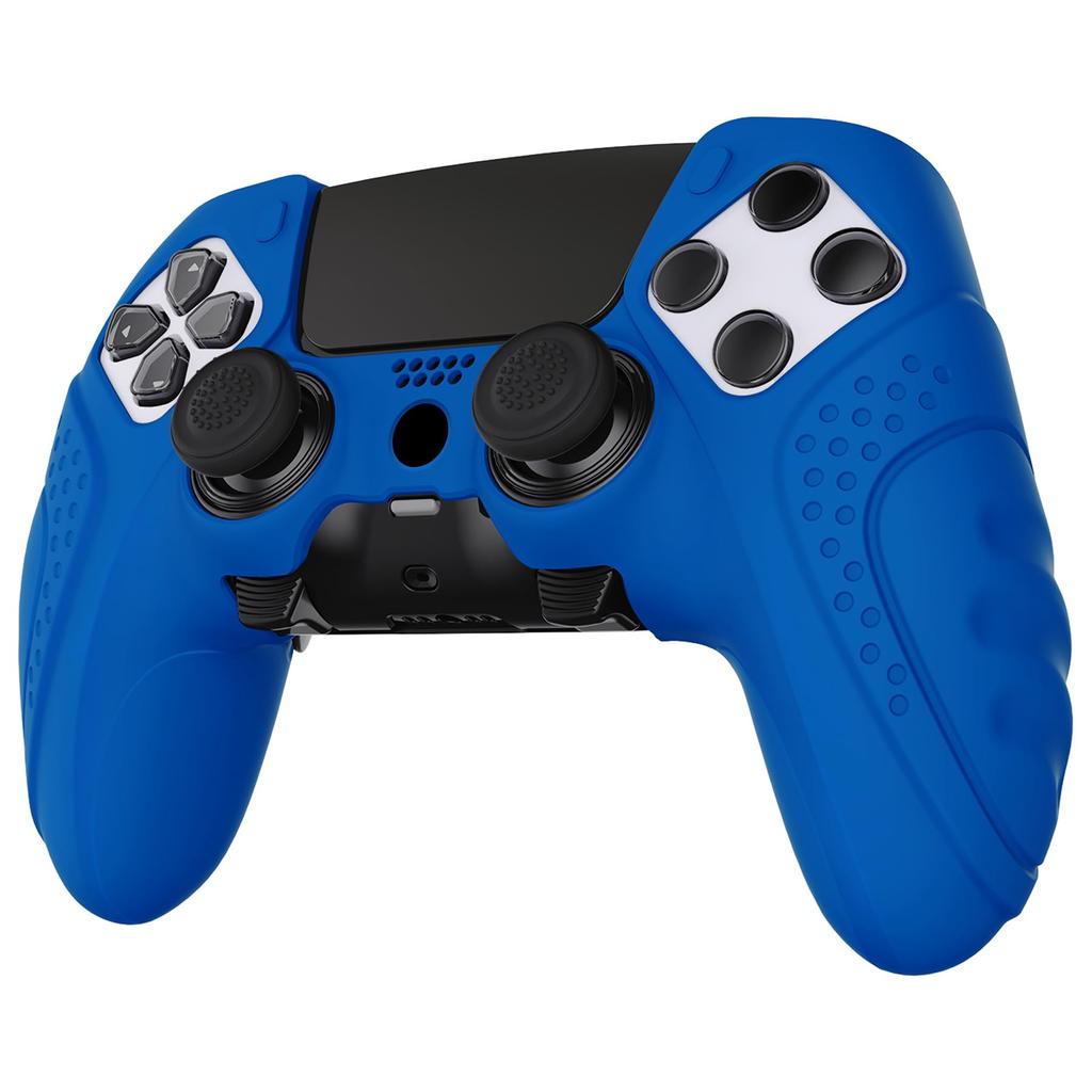 PlayVital PS5 Edge Controller Silicone Cover Soft Rubber Protector Skin for PS5 Edge Wireless Controller with Thumb Grip Caps Edition Non-Slip Case,