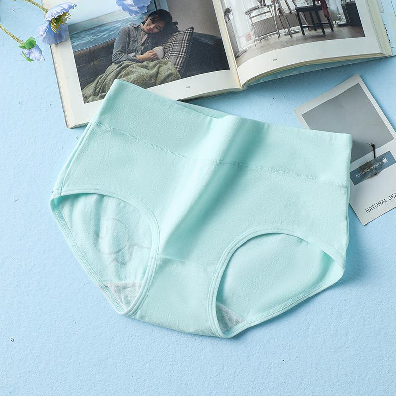 Fashion Underwear High Waisted Printed Underwear Pure Cotton Women's Triangle Pants Seamless and Breathable Underwear
