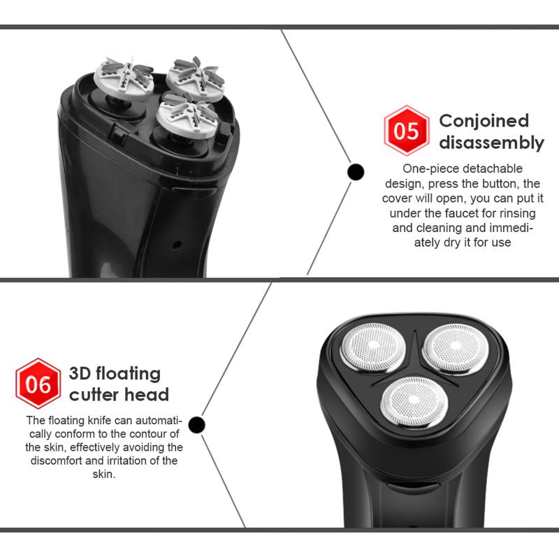 Rechargeable Electric Shaver 1080p Hd Wifi Camera Portable Travel Cam Home Security Video