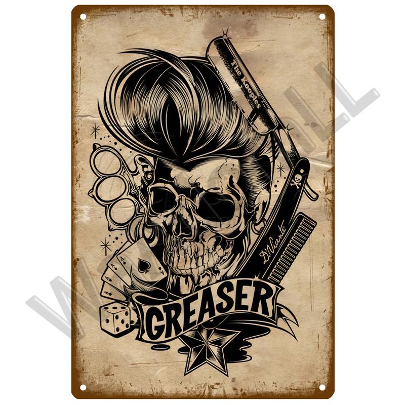 Barber Shop Retro Pub Bar Decoration Tin Sign Shabby Chic Home Decor Plaque Metal Sign Wall Poster Vintage Decor Art Vintage