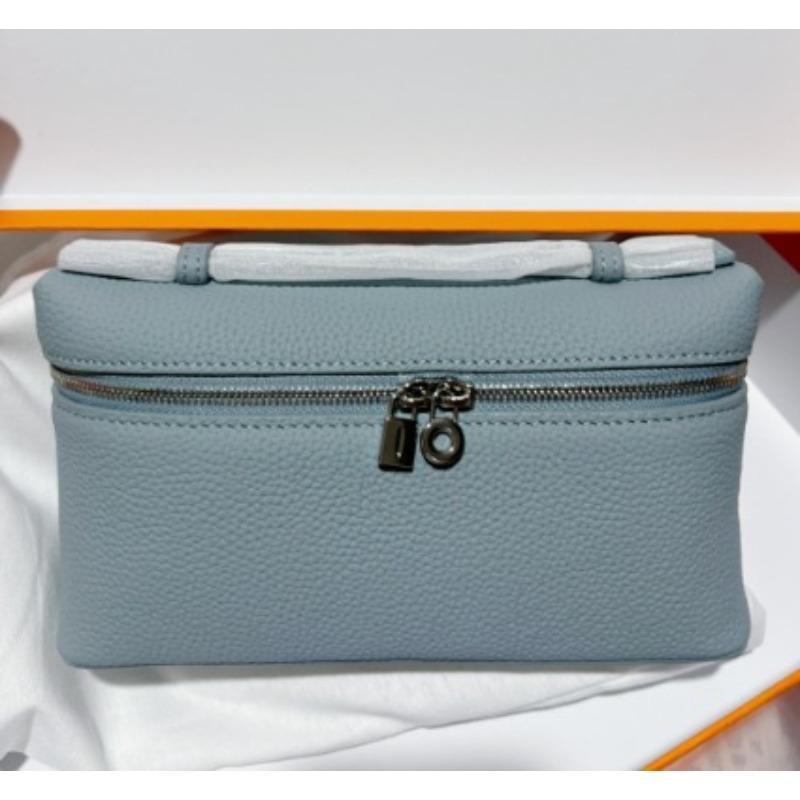 Top layer cowhide lunch box with genuine leather small square bag - versatile handbag for women with a slanted crossbody design