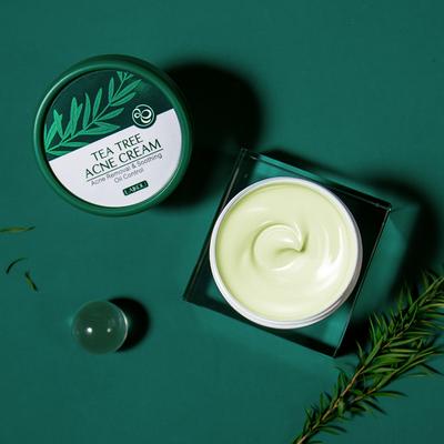 Crema para el Acné de Árbol de Té LAIKOU 20g Cuidado Facial Hidratante Producto para el Cuidado de la Piel