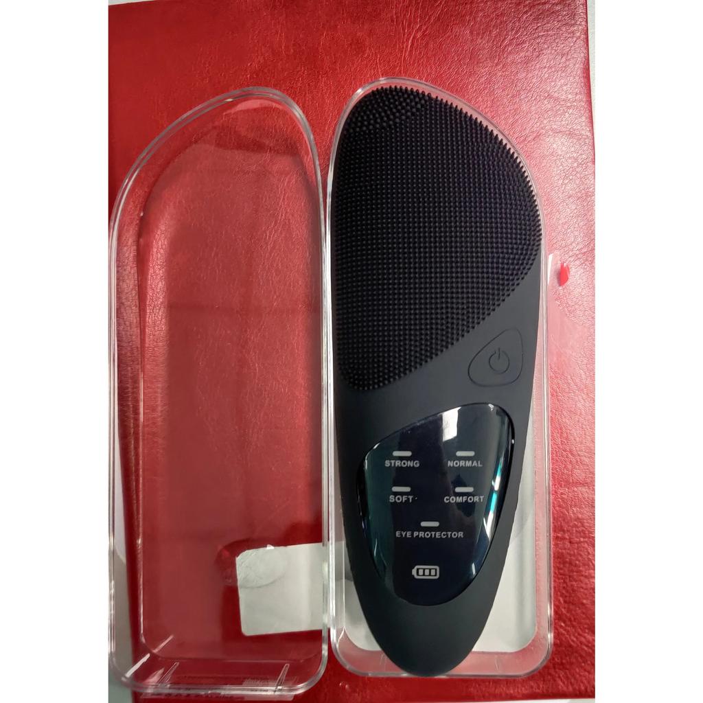 Waterproof Electric Sonic Facial Exfoliating Cleanser Silicone Facial Cleansing Brush Ultrasonic Electric Face Cleansing Device