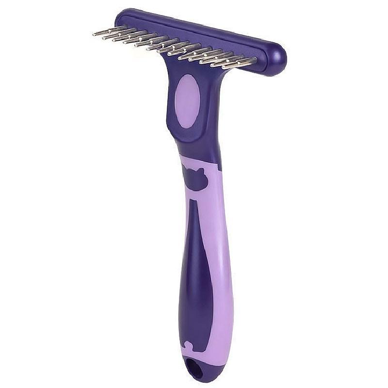 Dog Comb Rake Brush Massage Hair Remover Pet Grooming Hair Knot Cleaning Cat Brushes Interactive Self Play Toy For Small Medium Large Dogs
