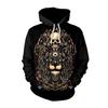 Halloween Carnival Night Printed Men's and Women's Sweatshirts Hooded Sweatshirts Couples Dress