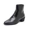 New Luxury Brand Men Designer Ankle Boots High Top Genuine Leather Chelsea Boots Classic Dress Business Outdoor Shoes