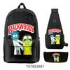 Popular Backwoods Cigar 3D Backpack Campus Student Backpack Travel Bag