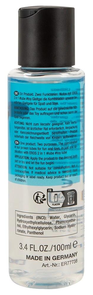 EROS - 2in1 Lubricant for Lubrication During Sex and Sex Toys 100 ml